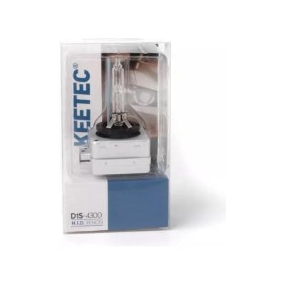 Náhradní xenonová výbojka do auta, typ D1S, 4300K, KEETEC, V D1S-4300 – Zbozi.Blesk.cz