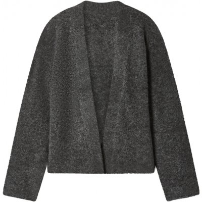 esmara Dámský pletený kardigan z buklé s podílem vlny šedá – Sleviste.cz