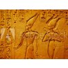 WEBLUX 334138862 Samolepka fólie Ancient Egypt hieroglyphics with pharaoh and ankh Starověké egyptské hieroglyfy s faraonem a ankh, rozměry 100 x 73 cm