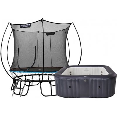 Marimex FreeJump 305 cm + ochranná síť + schůdky + kotvící sada – Zboží Dáma