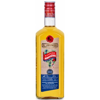 R. JELÍNEK Slovácká borovička z dubového sudu po slivovici 45% 0,7 l (holá lahev) – Hledejceny.cz