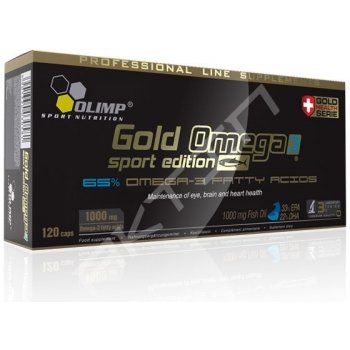 Olimp Omega 3 Sport Edition omega 3 mastné kyseliny 120 kapslí