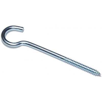 Hák stropní s vrutem, 80x3,8mm, Zn – Sleviste.cz