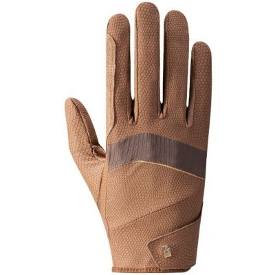 ROECKL Jezdecké rukavice Manecaress caramel – Zboží Dáma