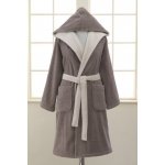 Soft Cotton krátký župan Leaf s kapucí Béžová – Zboží Mobilmania