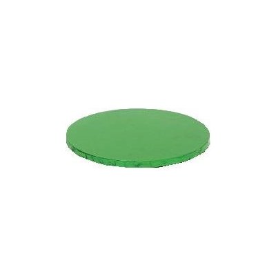Kulatá podložka pod dort zelená 25x1,2 cm Decora