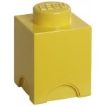 LEGO® Úložný box 12,5 x 12,5 x 18 cm Žlutá – Hledejceny.cz