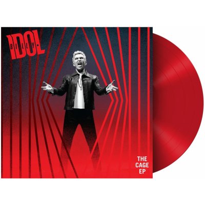 Billy Idol - The Cage EP Indie Red - Billy Idol LP
