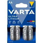 Varta Ultra Lithium AA 4KS FR14505 – Sleviste.cz