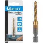 Závitový vrták HSS M4 x 0,7mm HEX, Geko G38131 – Hledejceny.cz