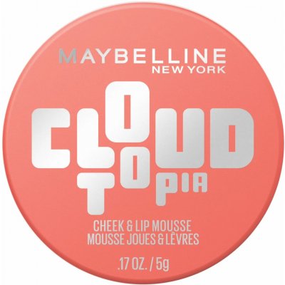 Maybelline Multifunkční pěna na rty a tváře CloudTopia Mousse 05 Coral Illusion 5 g – Hledejceny.cz