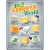 Obraz Retro cedule plech 300x400 The Best Cheese of The World