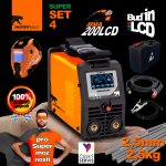 Pantermax MMA200LCD MMA/TIG SET 4 – Zbozi.Blesk.cz
