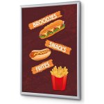 Jansen Display Set klaprámu A4, Svačiny, holandsky, 241 x 328 mm – Zboží Živě