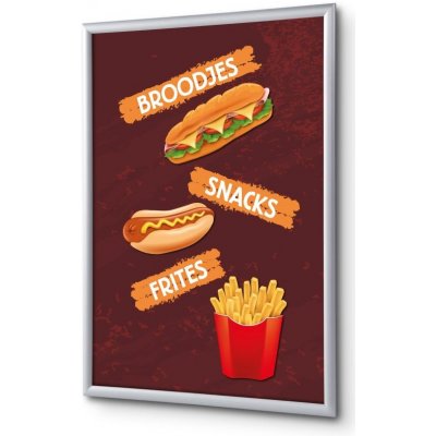 Jansen Display Set klaprámu A4, Svačiny, holandsky, 241 x 328 mm – Zboží Živě