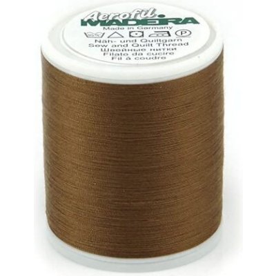 Šicí nit PES Madeira AEROFIL 120 (400m) - univerzální barva 9260 dark tan – Sleviste.cz