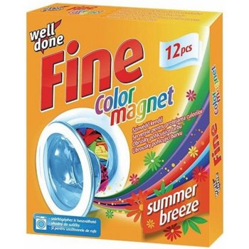 Well Done Fine Color Magnet Summer Breeze ubrousky 12 ks