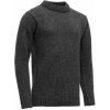 Pánský rolák Devold Nansen Sweater Crew Neck A anthracite