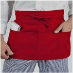 Dennys London Krátká zástěra na peníze DW22 Red 58x30cm – Hledejceny.cz
