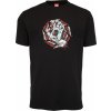 Pánské tričko s potiskem Santa Cruz SPIRAL STRIP HAND TEE Black