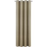 Závěs s očky Wave taupe 140x280 cm – Hledejceny.cz