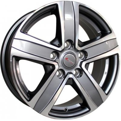 Mille Miglia MMVN5 6,5x16 5x118 ET55 grey polished – Hledejceny.cz