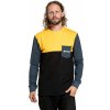 Pánské Tričko Meatfly Harvey Deep Yellow/Navy Heather Žlutá