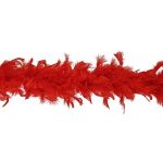 Boa péřové červené – Zboží Dáma