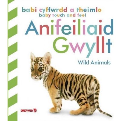 Babi Cyffwrdd a Theimlo: Anifeiliaid Gwyllt / Baby Touch and Feel: Wild Animals