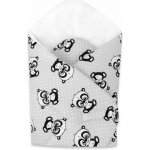 Cosing Zavinovačka Sleeplease Pandy Tečky šedá – Zboží Mobilmania