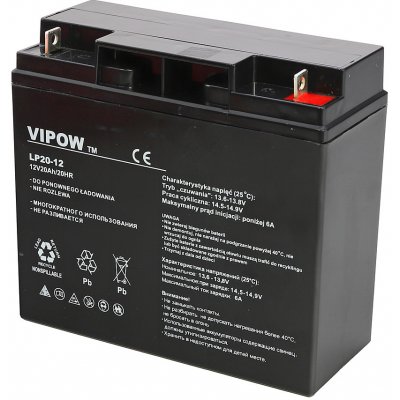 Vipow 12V 20Ah – Zboží Živě
