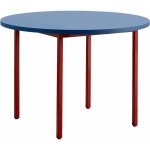 HAY Jídelní stůl Two Colour 105 Red Blue – Zboží Dáma