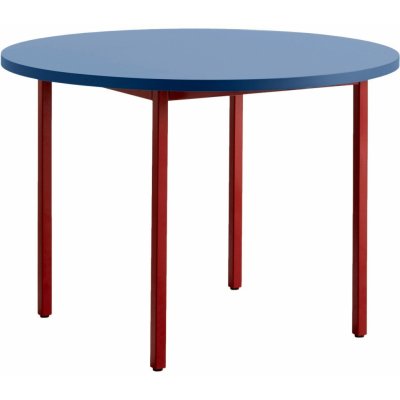 HAY Jídelní stůl Two Colour 105 Red Blue – Zboží Dáma