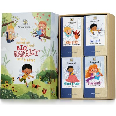 Sonnentor Dárková kazeta čajová – Biorarášci – Zboží Mobilmania
