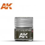 AK Interactive Real Colors S.C.C. 15 Olive Drab 10ml. – Zboží Dáma