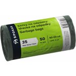 Spokar Sáčky HDPE 35 l 8 µm 50ks černé – Zboží Mobilmania