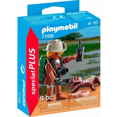 PLAYMOBIL 71168 Výzkumník s aligátorem – Zboží Mobilmania