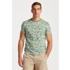 Pánské Tričko Gant tričko FLORAL PRINT T-SHIRT zelená