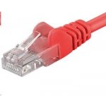 PremiumCord sputp01R Patch, UTP RJ45-RJ45 level 5e, 1m, červený – Zboží Živě