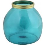 Váza MONTANA, 20cm|4,5L ,sv. modrá (balení obsahuje 1ks) (DOPRODEJ)|Vidrios San Miguel|Recycled Glass – Zboží Dáma