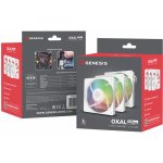 Genesis OXAL 120 ARGB 3-Pack NGF-2266 – Zboží Živě