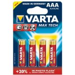 Varta LongLife Max Power AAA 4ks 4703101404 – Zbozi.Blesk.cz