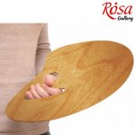 Anatomická lakovaná dřevěná paleta 30x40cm Rosa – Zboží Mobilmania