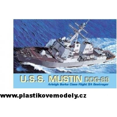 Dragon Model Kit loď 7044 U.S.S. MUSTIN DDG 89 1:700