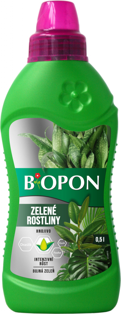 Biopon Zelené rostliny tekuté hnojivo 500 ml