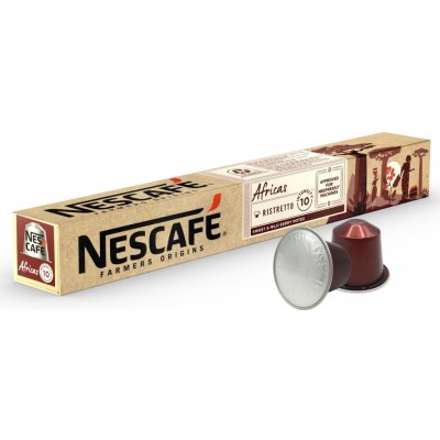 Nescafé Farmers Origins Africas Ristretto kapsle do Nespresso 10 ks – Hledejceny.cz