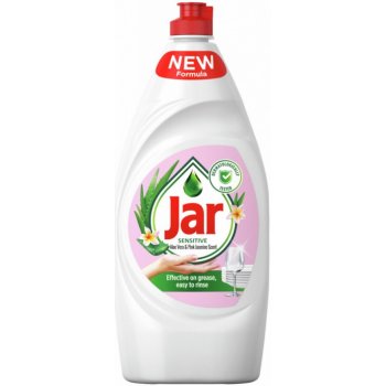 Jar Sensitive tekutý prostředek na nádobí Aloe Vera & Pink Jasmin 450 ml