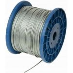 Lano Marcopol ocelové 4 mm 200 m s PVC obalem – Hledejceny.cz