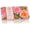 Mýdlo SA Fiorentino Přírodní rostlinné tuhé mýdlo Růža 3x125 g
