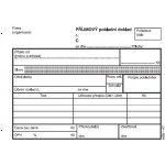 MSK 47 Příjmový pokladní doklad – Sleviste.cz